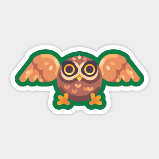 Funny Owl Sticker